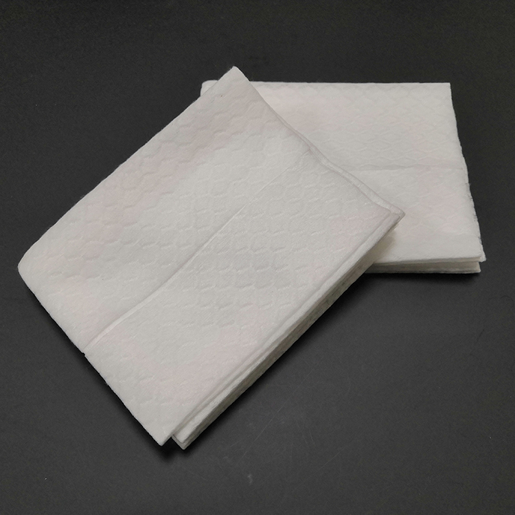 China Hangzhou Manufacturer Spunlace Flat Mop Pad Dry Mop Replacement Disposable Floor Cleaning Cloth