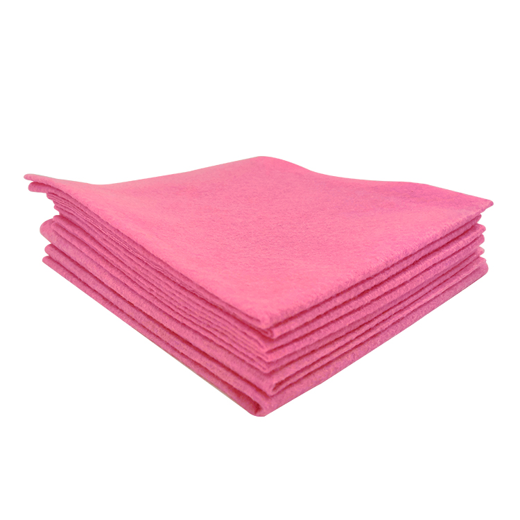 Yellow Dry Anti Oil Non Woven Kitchen Cleaning Cloth