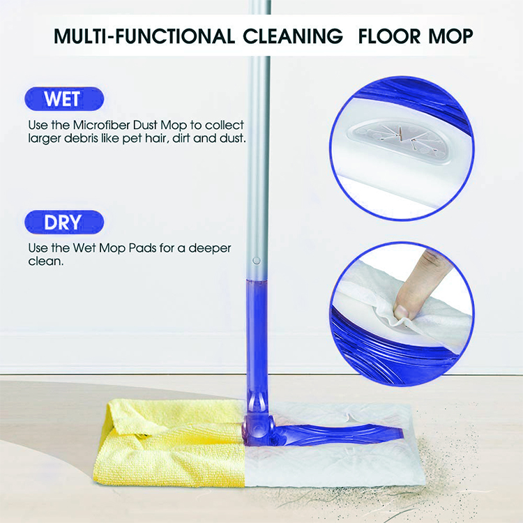 Floor Cleaning Cloth Hand Free Recycled