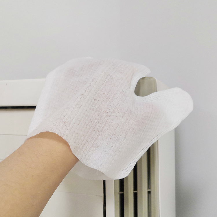 Disposable Nonwoven Cleaning Magic Static Dusting Mittens